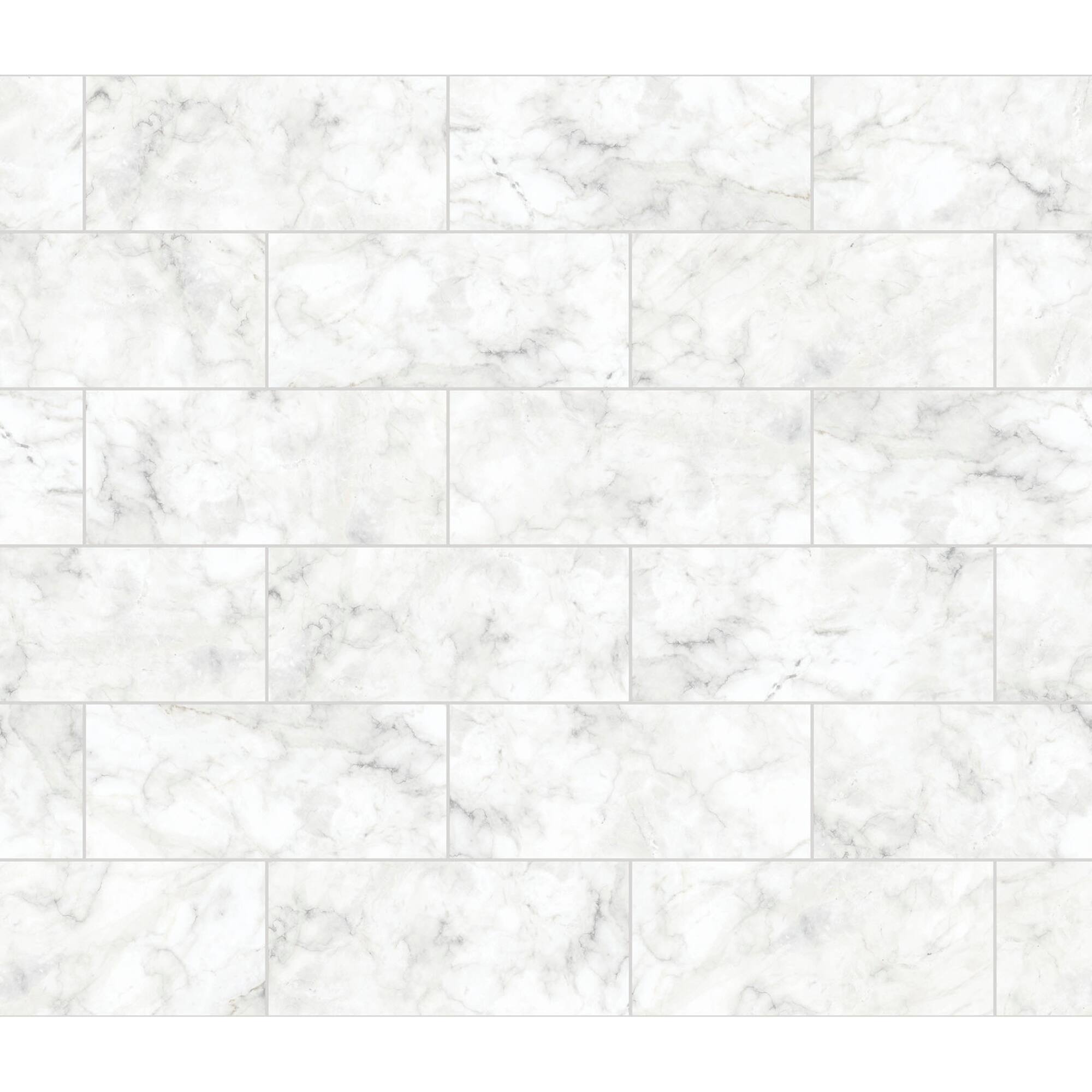 InHome Marble Tile Peel & Stick Backsplash